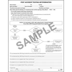 Post-Accident Testing Determination and Regulations