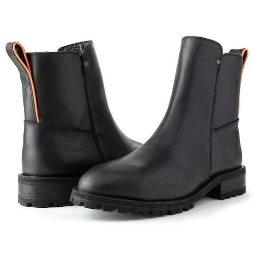 Juno Jones Meti II Women's Steel Toe Boot - Black